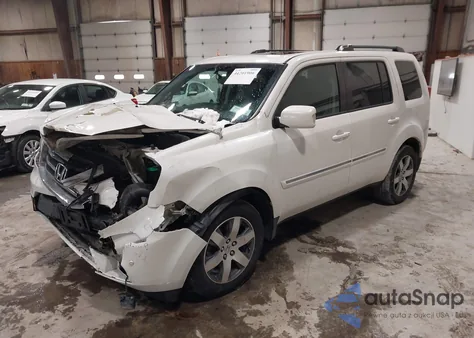 2013 Honda Pilot Touring from USA, damaged, VIN 5FNYF4H98DB068467